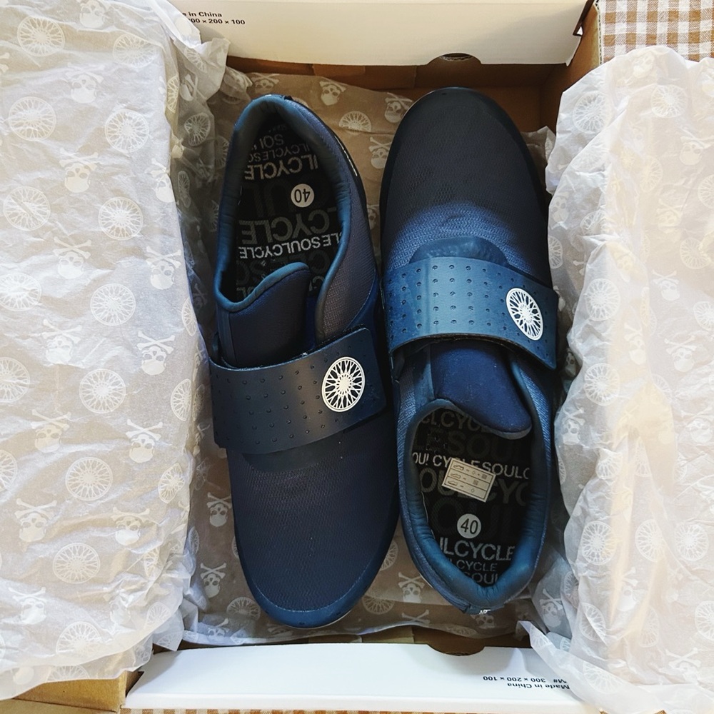 Soulcycle Pearl Izumi Navy Blue Cycling Shoes